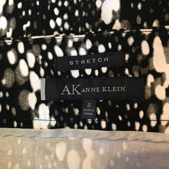 Like New Anne Klein Sexy/Classy Print Skirt-8 - Picture 4 of 5